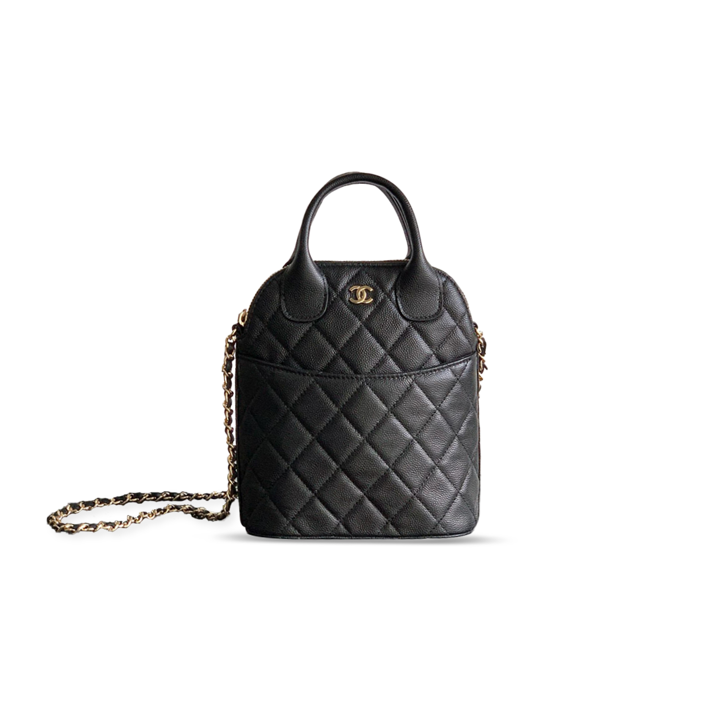 CHANEL CLUTCH WITH CHAIN CAVIAR AP4742 (18*17*6cm)